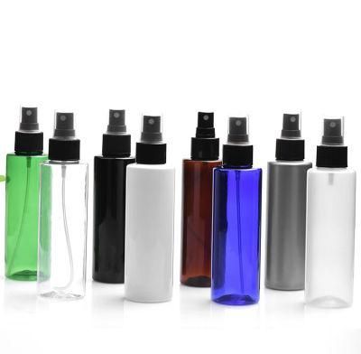 150ml Flat Shoulder Pet Bottle with Spray Cover, Flip Top Cap, Spray Gun