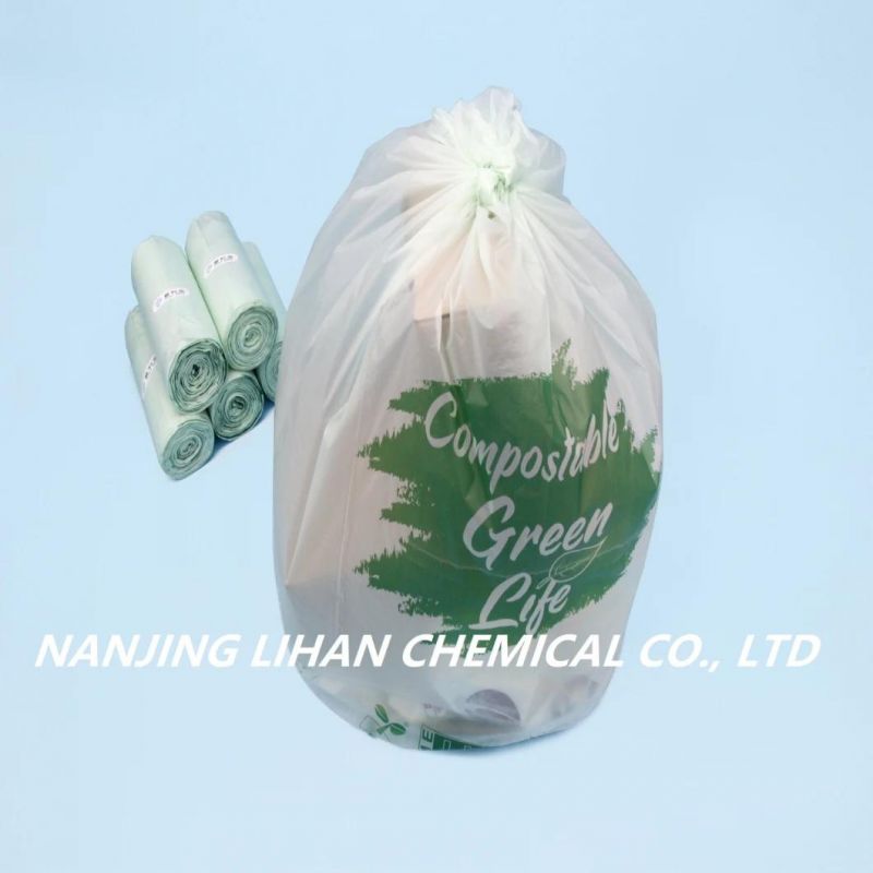 Shopping Carry Cornstarch Packaging Bag Compostable Plastic Biodegradable Restaurant Bag/Food Shopping Bag