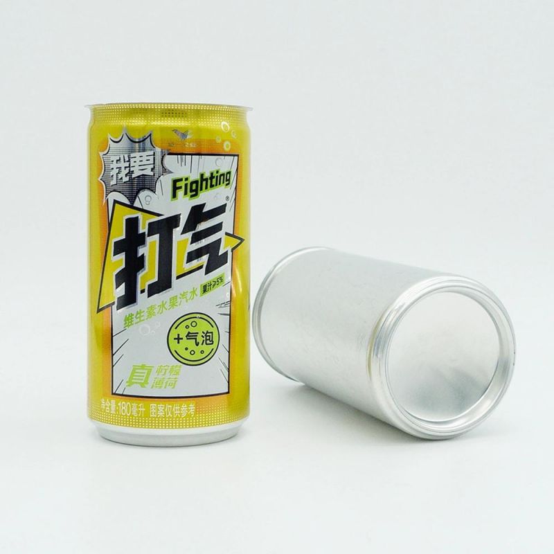 Slim 185ml Soda Cans with 200 Lids