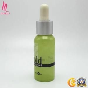 Clear Glass Essential Oil Bottle with Silver Color Cap