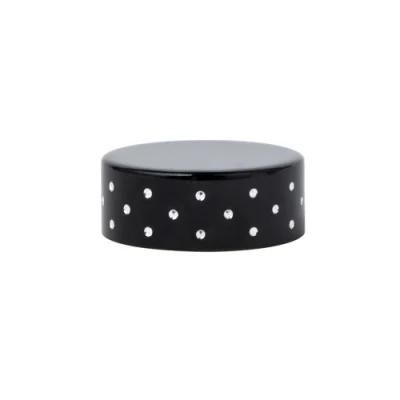 5g 15g Small Black Acrylic Diamond Jar