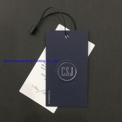 Custom Various Paper Card Hangtags for Clothing