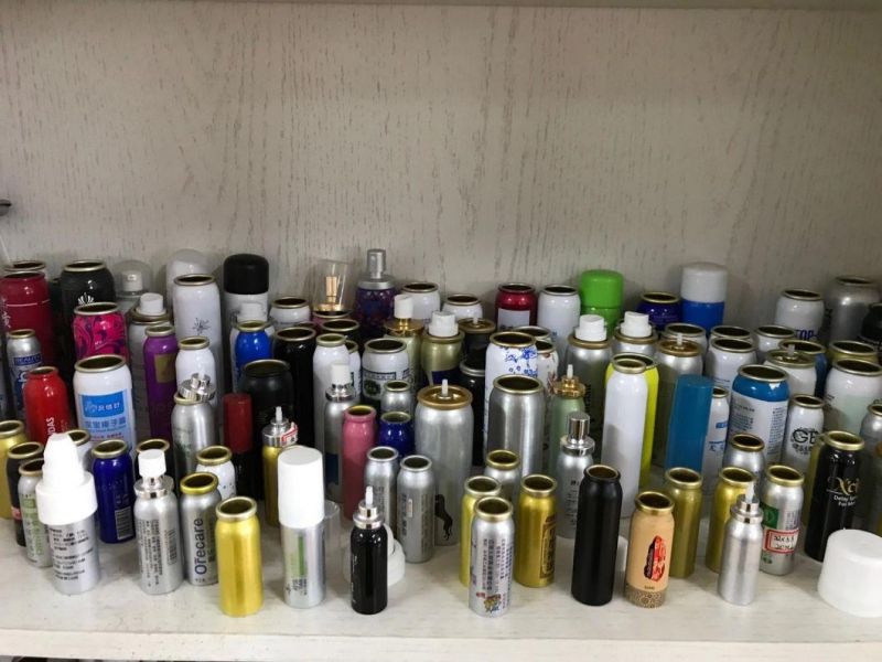 Custom Logo 20ml 22*75mm Aluminum Aerosol Can Used for Oral Cleaning Mouth Spray