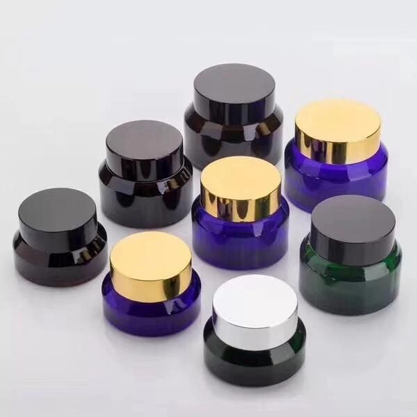 Ds012 High Quality Glass Facial Cream Empty Bottle Have Stock