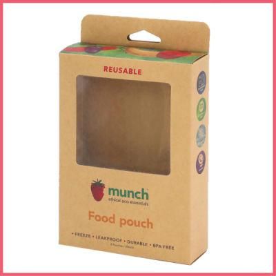 FSC Custom Recycled Brown Kraft Bamboo Pulp Paper Soap Wireless Charger Pegs Food Wrap Dish Clothes Product Gift Packing Packaging Carton Box