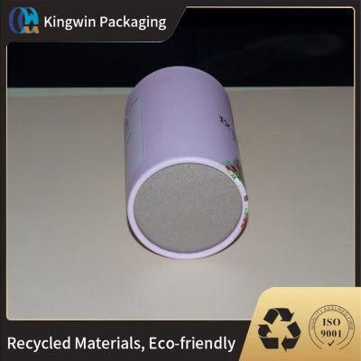 Wholesale Customized Packaging Tube 3-Piece Easy Peel off Creative Round Kraft Paper Tube Packaging