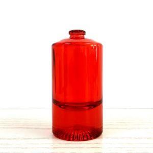 Wholesale Transparent 50ml Round Shaped Glass Perfume Diffuser Aromatherapy Bottle with Crimp Pump and Caps