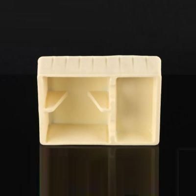 Customized Yellow Flocking Blister Tray Packaging for Stationery Gift