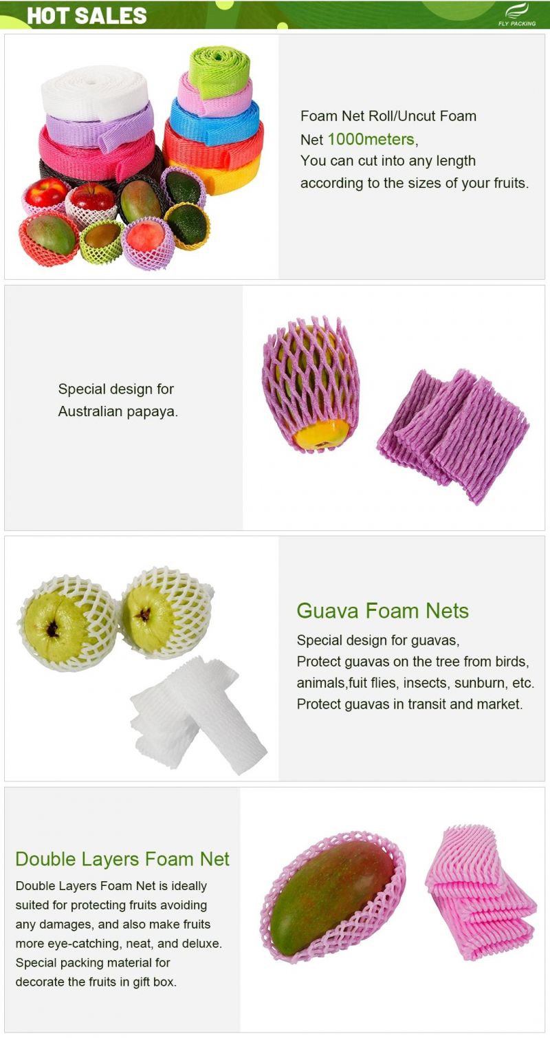 Green EPE Foam Cushion for Fruits Packaging