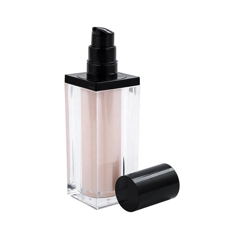Wholesale 15ml 30ml 50ml Replaceable Square Airless Bottle