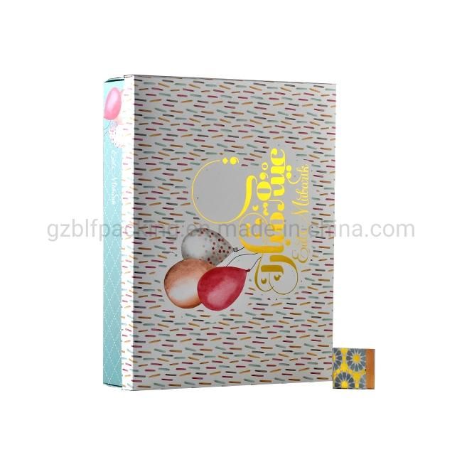 Top and Base Custom Hot Stamping Paper Storage Box