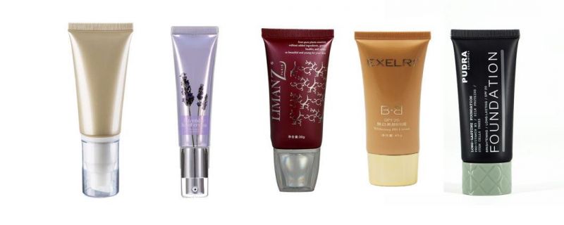 100g Cosmetic Cream Packaging Empty Plastic Soft Facial Cleanser Tube