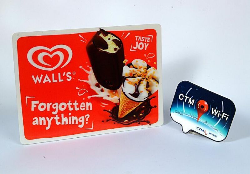 3D Lenticular Moving Cards Tag, 3D Lenticular Plastic Tag