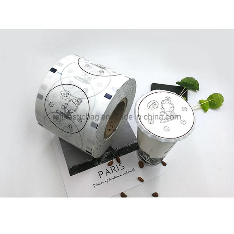 Customized Design Printed Plastic Bubble Tea Cup Sealing Film