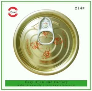 214# Tinplate Easy Open Lid