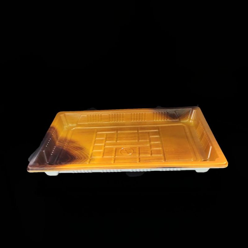 Set of Four Sushi Packaging Boxes Sushi Tray With Lid