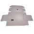 White Tuck Top Cardboard Shipping Carton Corrugated Box