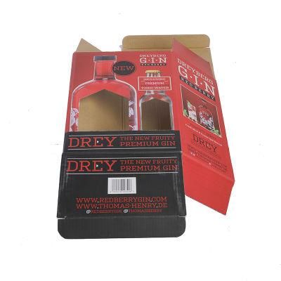 Packaging Corrugated Cardboard&#160; Box&#160; for Wine, Carton Shippingbox, Small Brown Kraft&#160; Paper&#160; Boxes