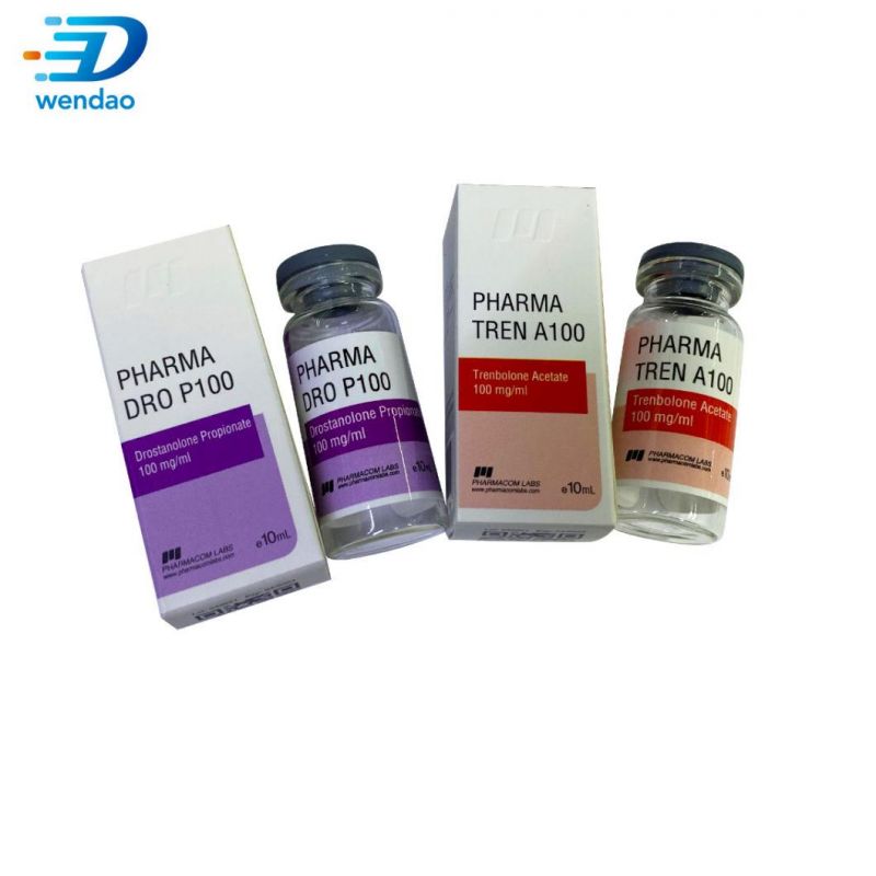 Pharmaceutical Steroid 10ml Vial Labels and Boxes with Free Design