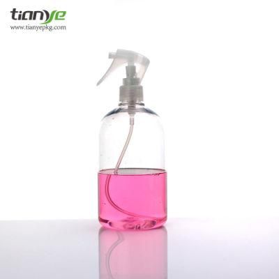500ml Cylinder with Round Shoulder Detergent/Shampoo/Shower Gel Pet Bottle