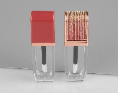 Wholesale Unique Shape Empty Lip Gloss Tubes Liptint Bottle Cosmetic Container Unique Lipgloss Tube Packaging