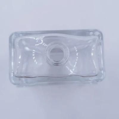 100ml Empty Luxury Refillable Custom Wholesale Square Spray Glass Perfume Bottle Jdc165