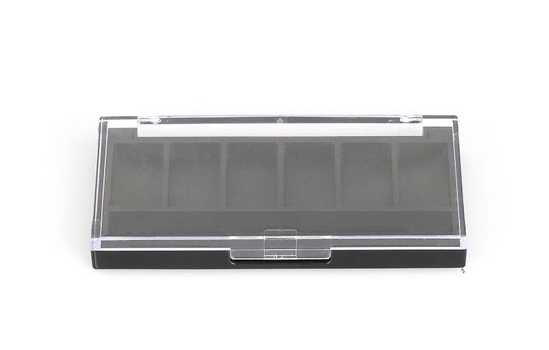 Wholesale 10 Hole Delicate Simple Multi - Color Eye Shadow Palette Case for Makeup Packaging