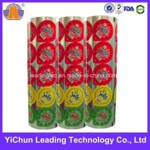 Plastic Cealing Film Jelly Package Aluminum Foil Lids PP Cups