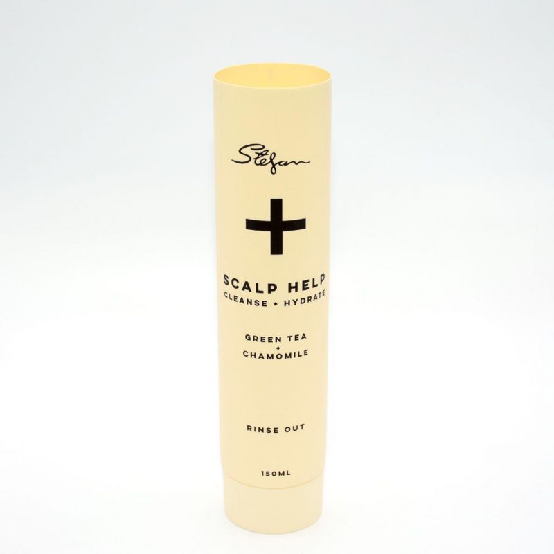 Scalp Tube Hair Treatment Cosmetic Packaging Tubes with Screw Cap