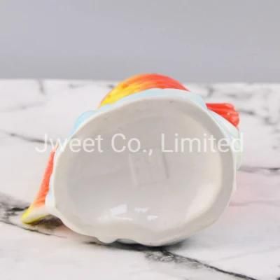 Custom Gold Fish Ceramic Spirits Bottle Handmade 750ml