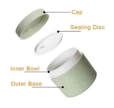 10g/20g/30g/50g/100g/150g Wheat Straw Cosmetic Packaging Jar