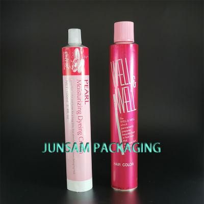 Hair Dyeing Colorant Tube 99.7% Pure Aluminum Packing Container China Factory Price