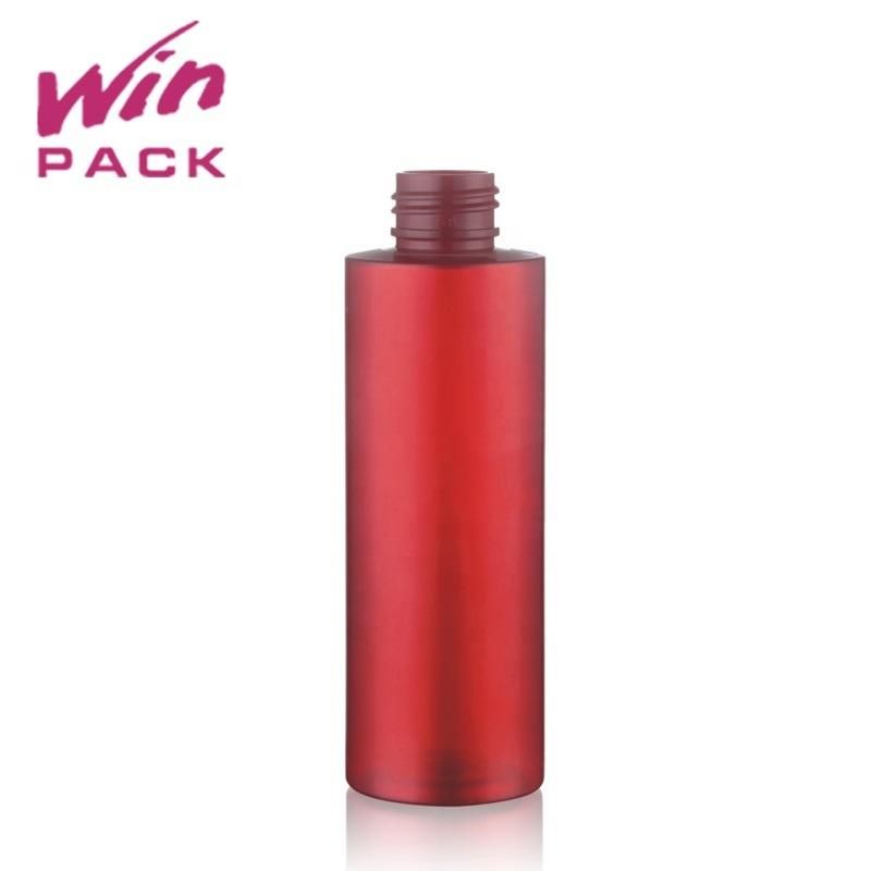 Plastic Various Round Pet 50ml 100ml 150ml 200ml 300ml Bottle for Shin Care Flat Shoulder Plastic Bottle Wholesale Lotion Bottles