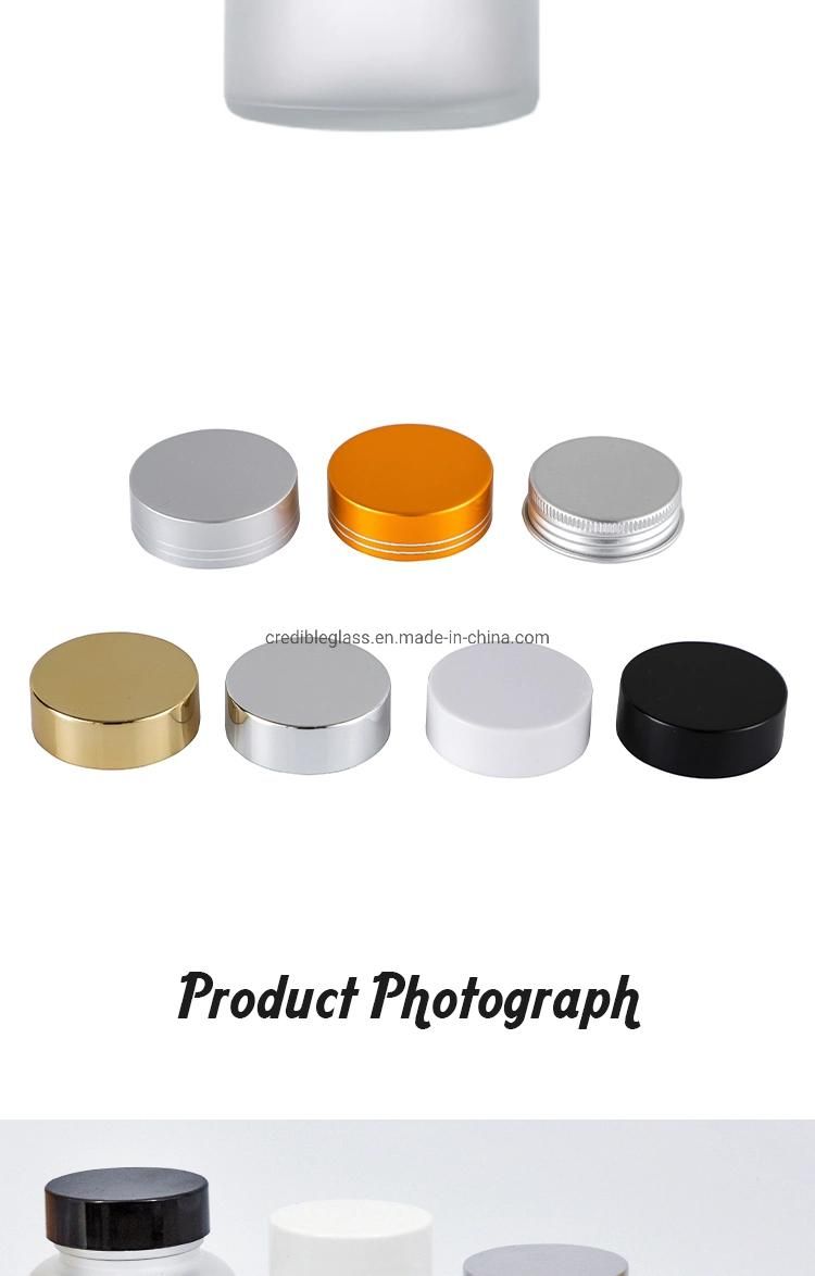 80ml 100ml 150ml Pharmaceutical Packaging Apothecary Clear Amber and Frosted Capsule Glass Medicine Tablets Pill Bottle with Child Proof Cap