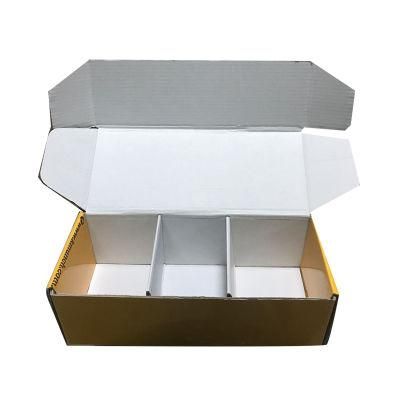 Plain Design Small Corrugated Paper Box with Insert