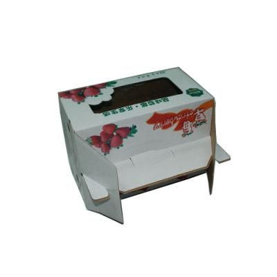 Recycle Kraft Paer Custom Cheap Price Paper Cherry Auto Boxes with Handle