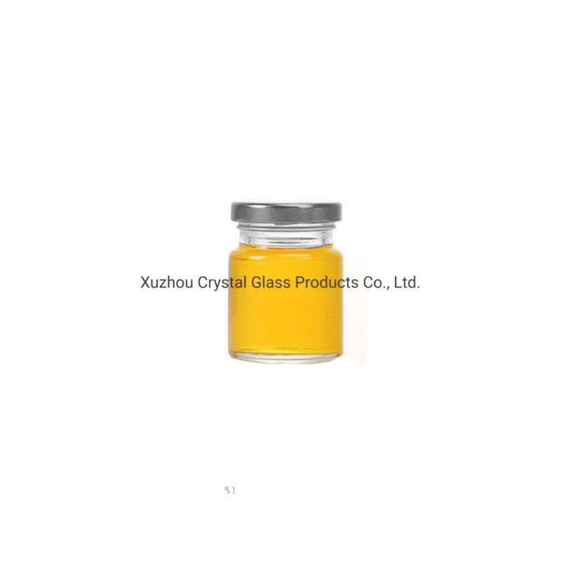 Small 75ml Baby Food Marmalade Honey Glass Jam Containers