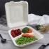 Wholesale Disposable Sugarcane Biodegradable Fast Food Packaging Boxes