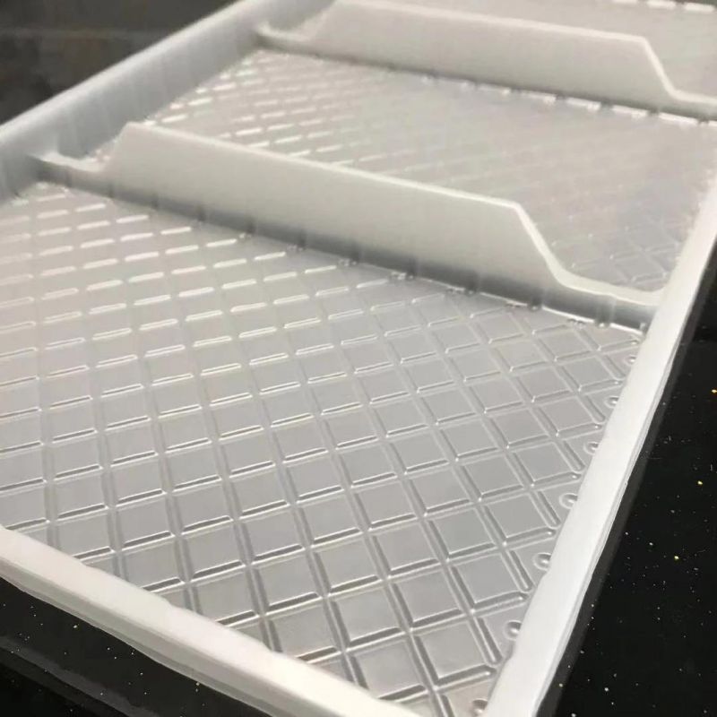 Customized blister frozenable PP plastic packaging tray for food pack