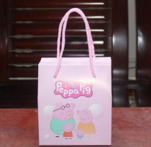 Customized Rectangle Bottom Food Packaging Paper Bag