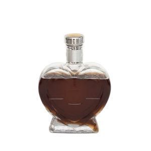 330ml/500ml/700ml/750ml/1liter Custom Design Empty Liquor Glass Bottle with Cork Stopper