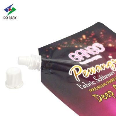Fabric Softener Premium Parfum Series Liquid Packaging Bag Laminated Plastic Packaging Spouted Pouch Bags