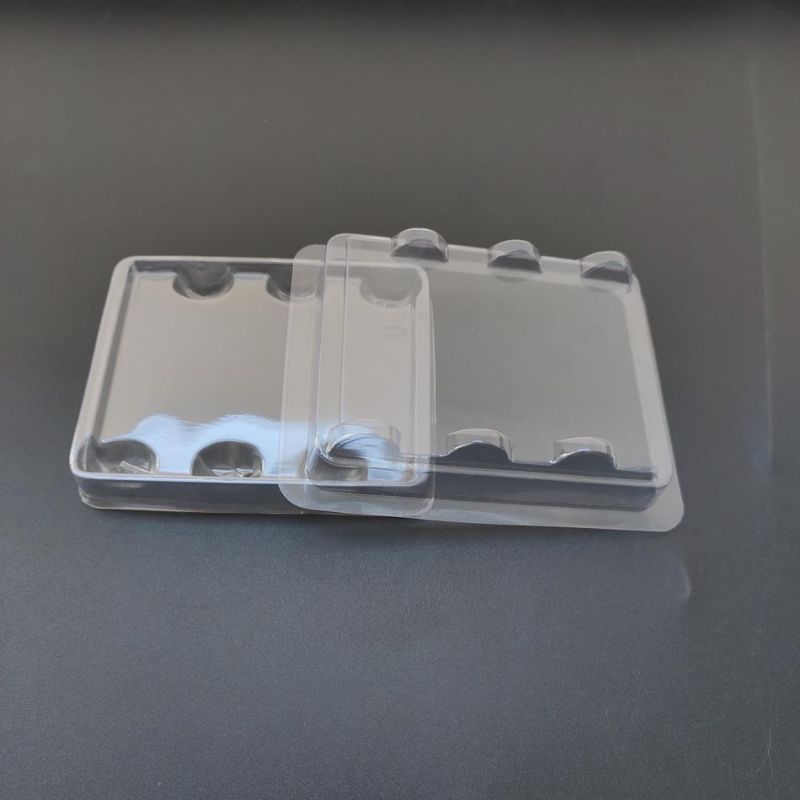 Plastic upper and down Set Box Custom Cosmetic Packaging Tray