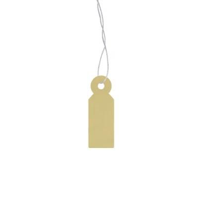 Plastic PVC Jewelry Price Label Tags with String (FP100-12)