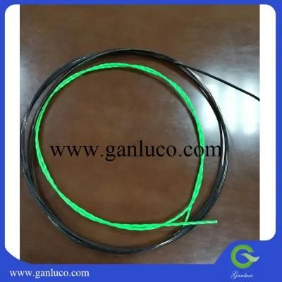 Square Shape Size 4*4mm Heavy Duty Black Pet/ Nylon Monofilament