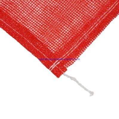 PP Plastic Drawstring Leno Mesh Bag for Onion Potato