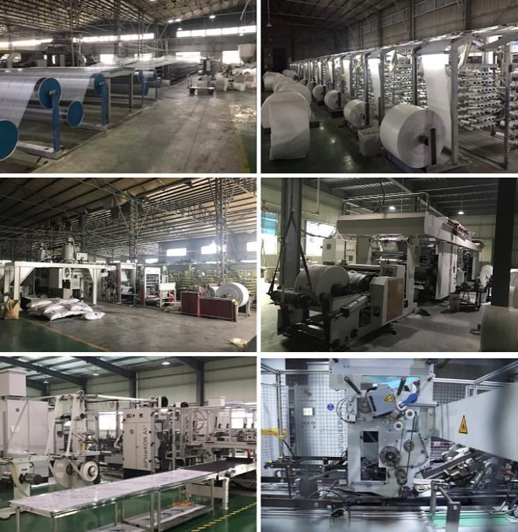 Manufacturer of 25kg Chemical Building Material White Brown PP Woven Valve Portland White Cement Bags
