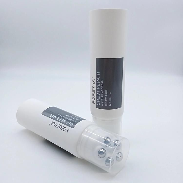 Roller Applicator Empty Plastic Cosmetic Tubes with Massage Head Tube