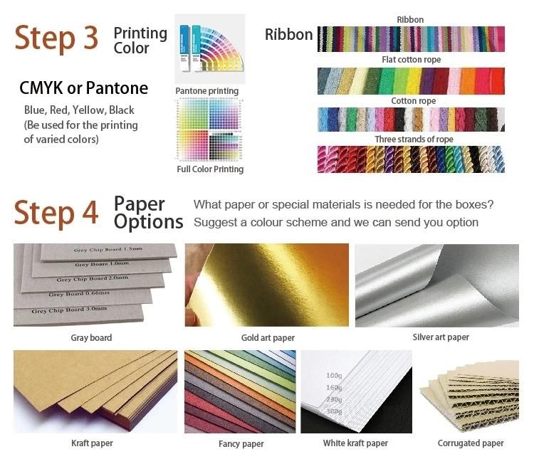China Supplier Wholesale Custom Color Packaging Cardboard Paper Gift Box