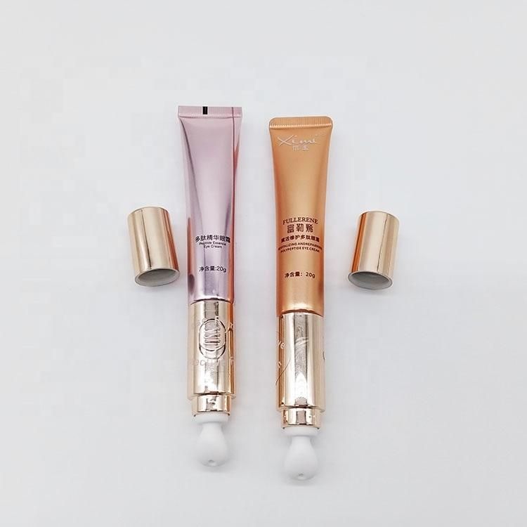 Eye Cream Tube with Electric Massage Applicator for Eyes Packaging